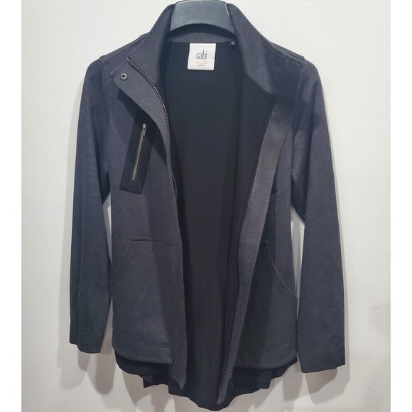 Cabi Love, Carol Collection Gray Mesh Back Utility Jacket, Size XS - Picture 8 of 11